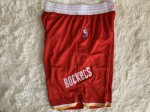 NBA Houston Rockets 2019 shorts Rouge